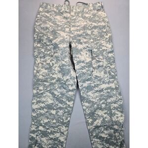 Army Surplus ACU Digital Camo Gorpcore Cargo Trousers Ripstop - Med Reg (W31-35)